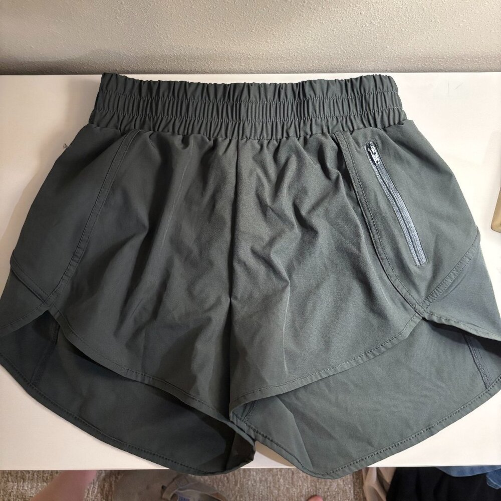 Green Athletic Shorts
